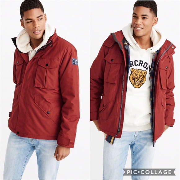 Abercrombie Men’s Midweight Technical Jacket - Picture 2 of 8